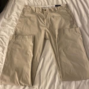Khaki chinos from polo size 33/32